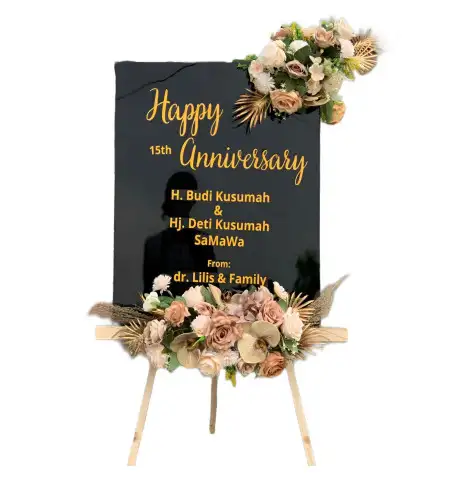 Papan Bunga Akrilik Pasir Nangka