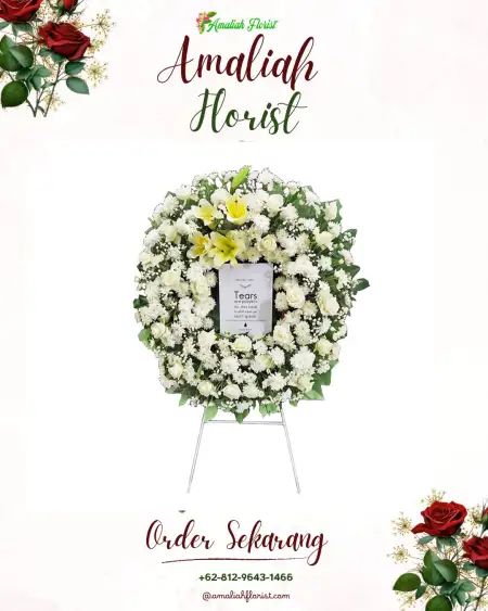 Krans Bunga Duka Pasir Nangka